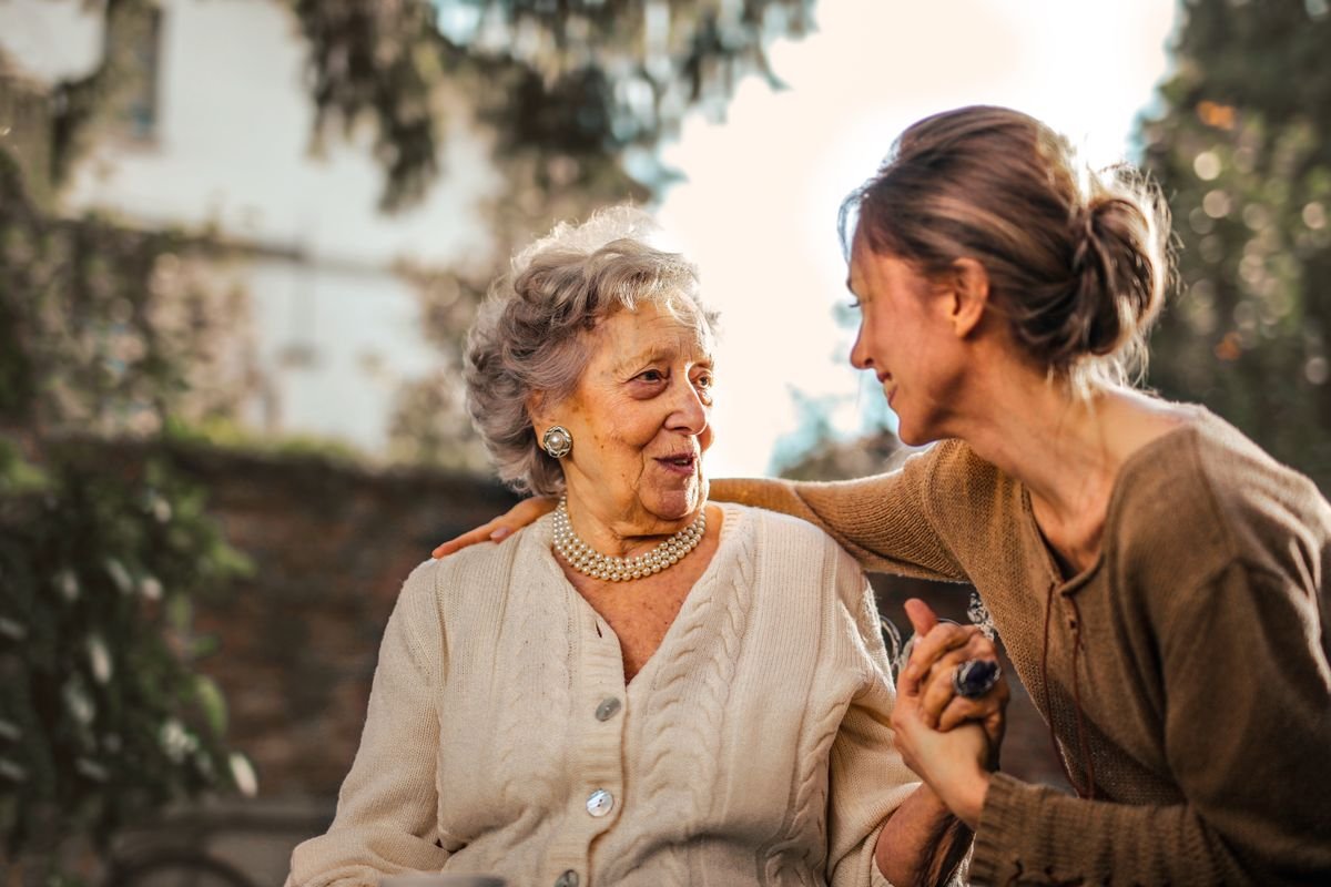Supported living helping a person maintain independence at home